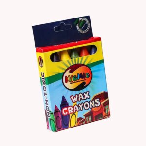 Wax Crayons pack of 6